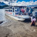 CRI ALA SanCarlos 2019MAY13 001  A 45 minute man-made lake crossing into the Río Chiquito aboard one of   Adventuras El Lagos’   twin hulled people movers or 7 hours in a mini-van around  ">  Lake Arenal   on windy switchback mountain roads ..... hmmmmm, decisions, descisons!!! : - DATE, - PLACES, - TRIPS, 10's, 2019, 2019 - Taco's & Toucan's, Adventuras El Lagos, Alajuela, Americas, Central America, Costa Rica, Day, May, Monday, Month, San Carlos, Year